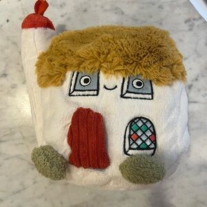 Retired Jellycat Bonny Cottage Activity Toy Soft Rattle Crinkle Plush House